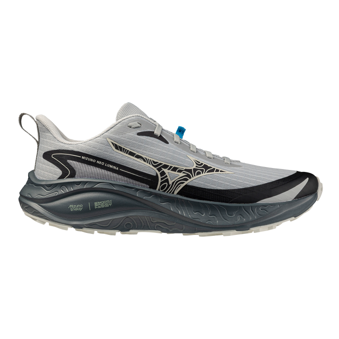 Mizuno Neo Lumina | Mirage Gray / Vulcan / Blue Jewel | Mens