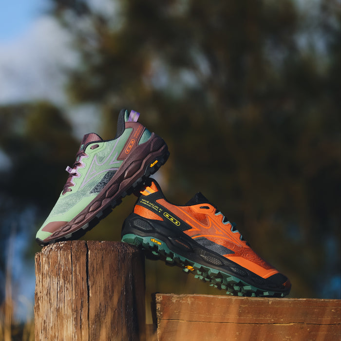 Mizuno Wave Mujin 11 | Granite Green / Bougainvillea / India Ink | Womens