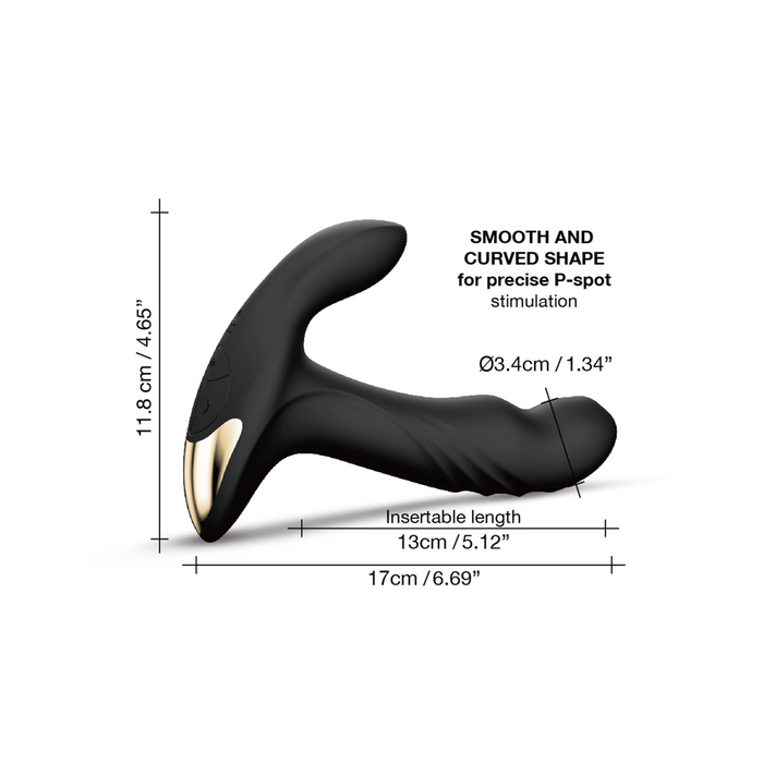 Multi P-Joy Remote Controlled Prostate Vibrator