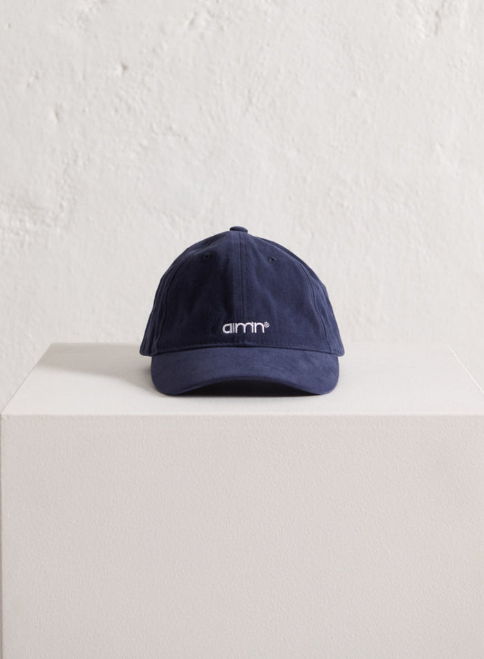 Navy Small Logo Cap