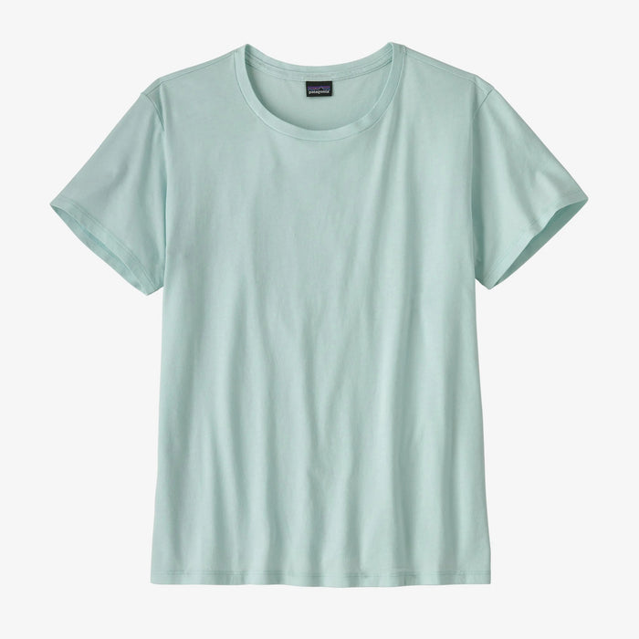 Patagonia Regenerative Organic Certified Cotton Tee | Wispy Green | Womens