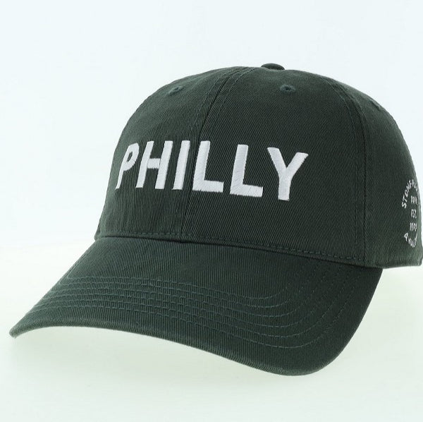 PHILLY Dark Green hat (Stone Harbor est Avalon on side)