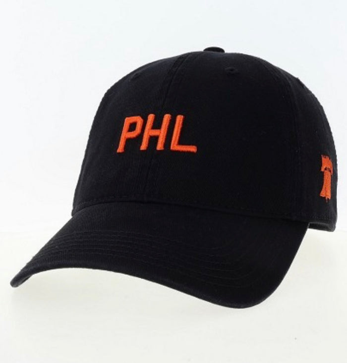 PHL black w/ orange EZA (Liberty Bell on side)