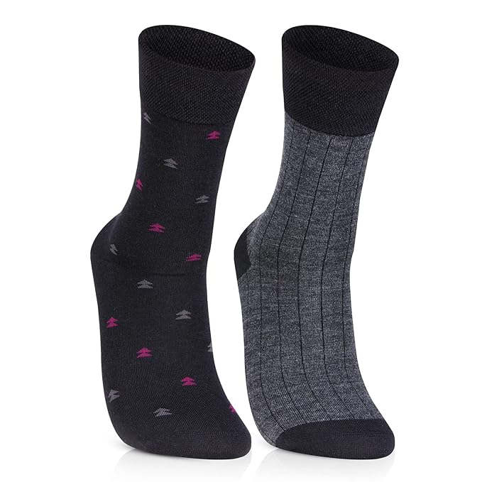 Premium Formal Woolen Socks For Men - Pack Of 2