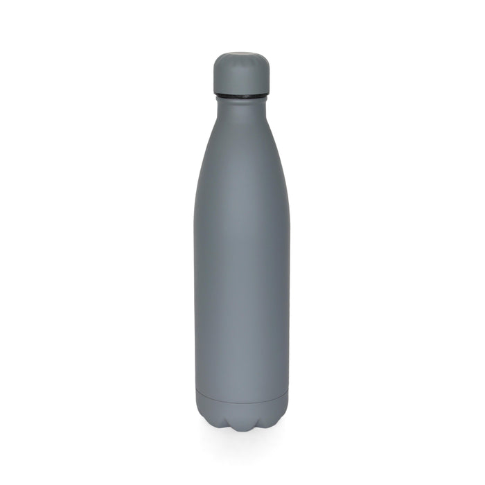 RUBBER PAINTED STEEL BOTTLE (750ML)