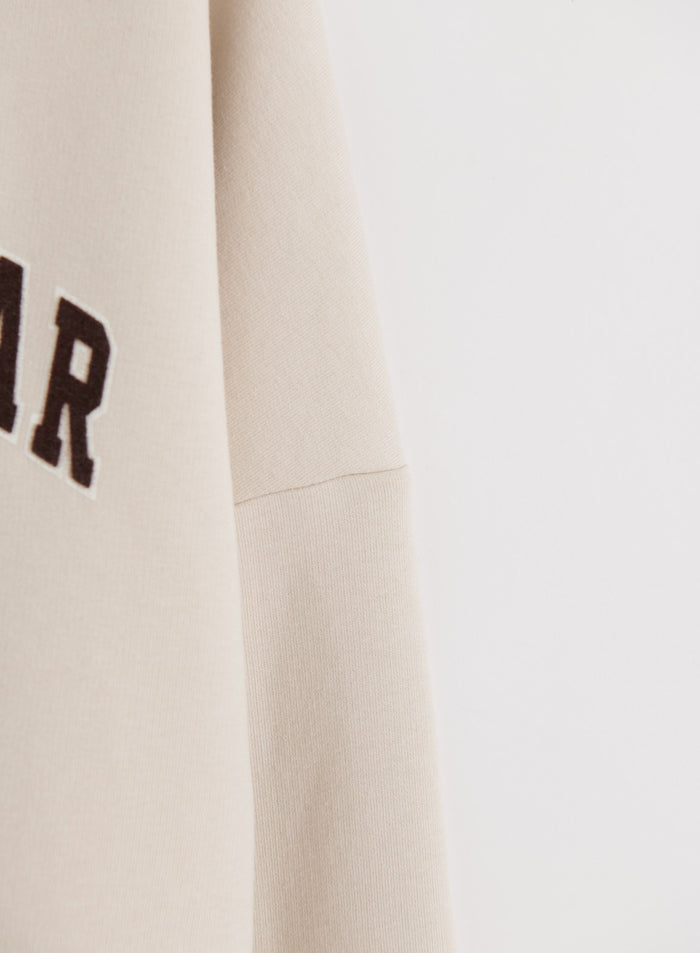 Sand Varsity Sweatshirt