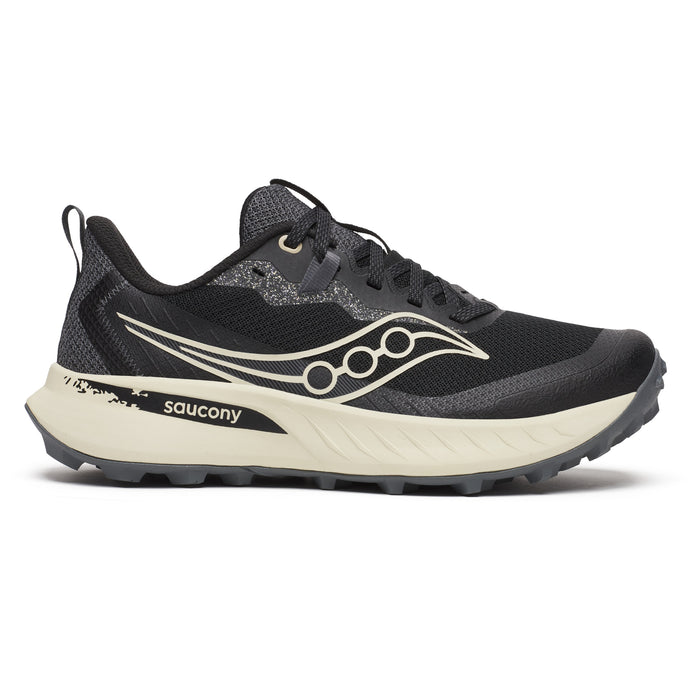 Saucony Peregrine 15 Wide | Black / Pearl | Womens