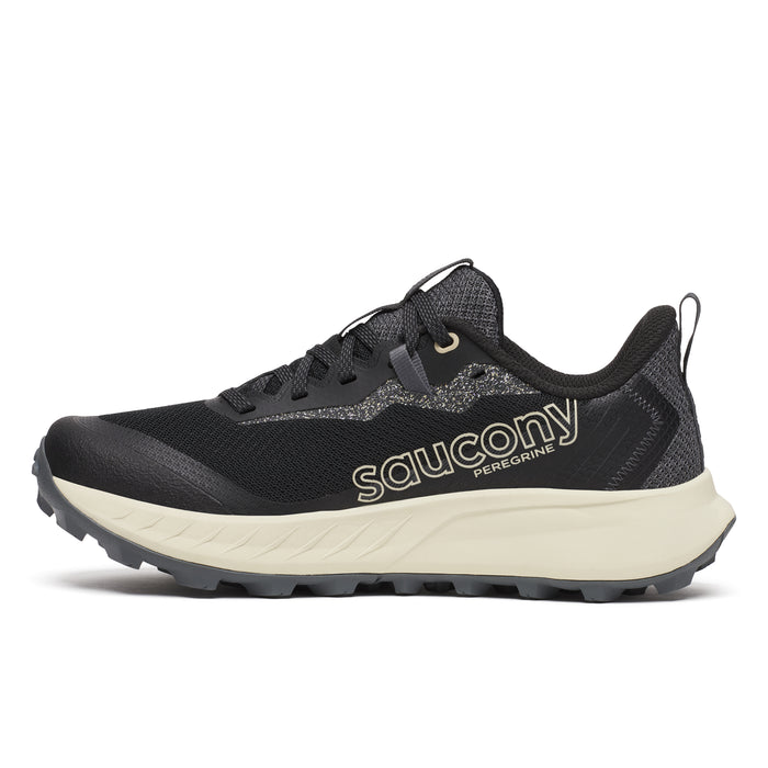 Saucony Peregrine 15 Wide | Black / Pearl | Womens