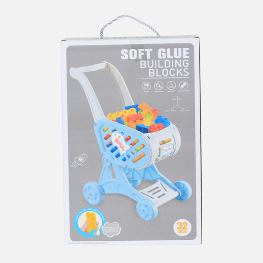 SHOPPING CART BLOCKS 32 PIECES
