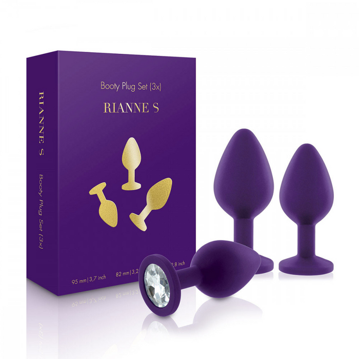 Silicone Booty Plug Set