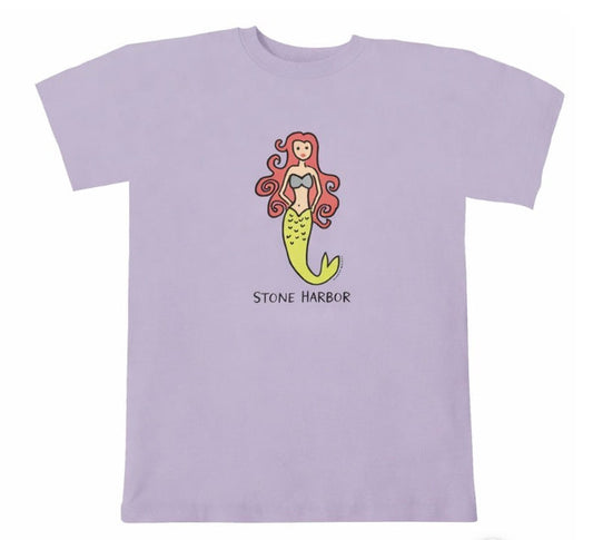 Stone Harbor Infant Tee Mermaid Lavender