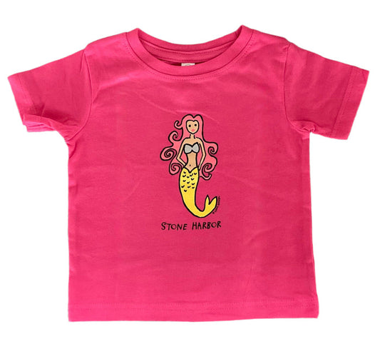 Stone Harbor Infant Tee Mermaid Pink