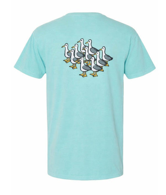 Stone Harbor Kids Seagulls Chalky Mint (design on back too)