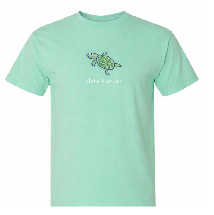 Stone Harbor Kids Turtle Tee Island Reef (design on back too)