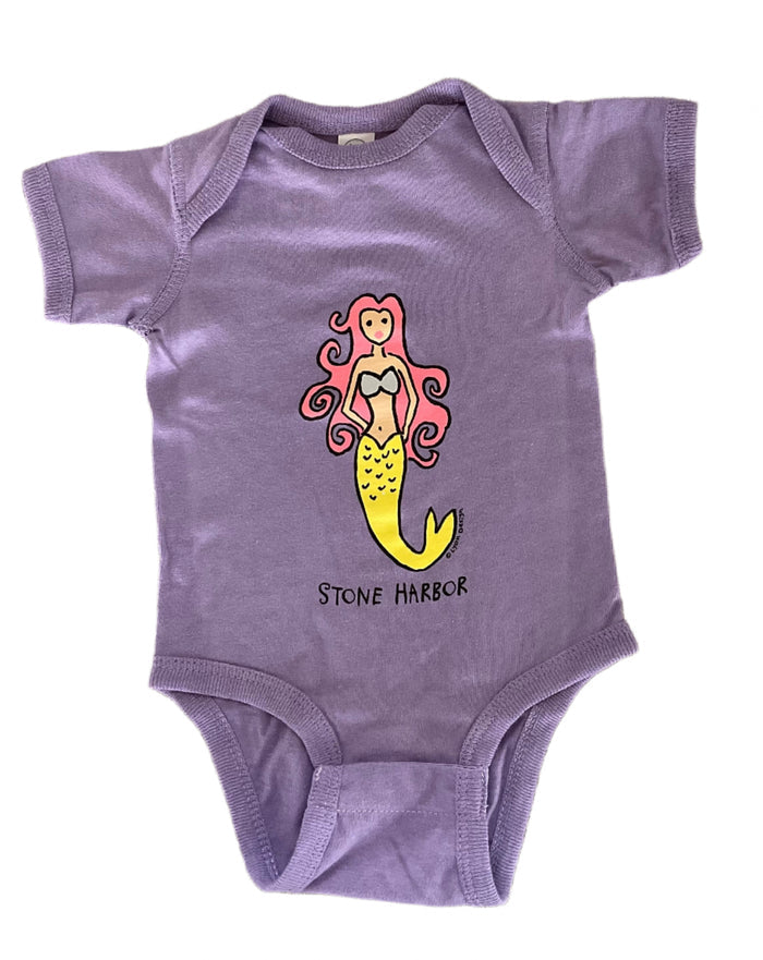 Stone Harbor Onesie Mermaid Lavender