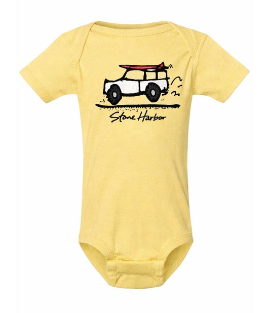 Stone Harbor Onesie Road Trip Butter