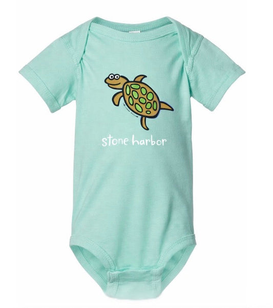 Stone Harbor Onesie Turtle Chill