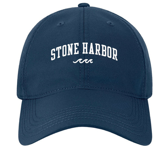 Stone Harbor “Small” Cool Fit Wave Hat Navy w/white