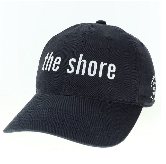 the shore hat navy(Stone Harbor est Avalon on side)