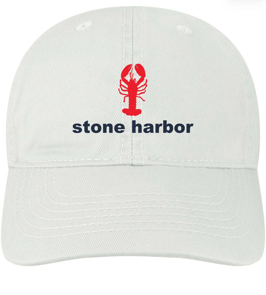Toddler Stone Harbor Lobster White EZT Hat