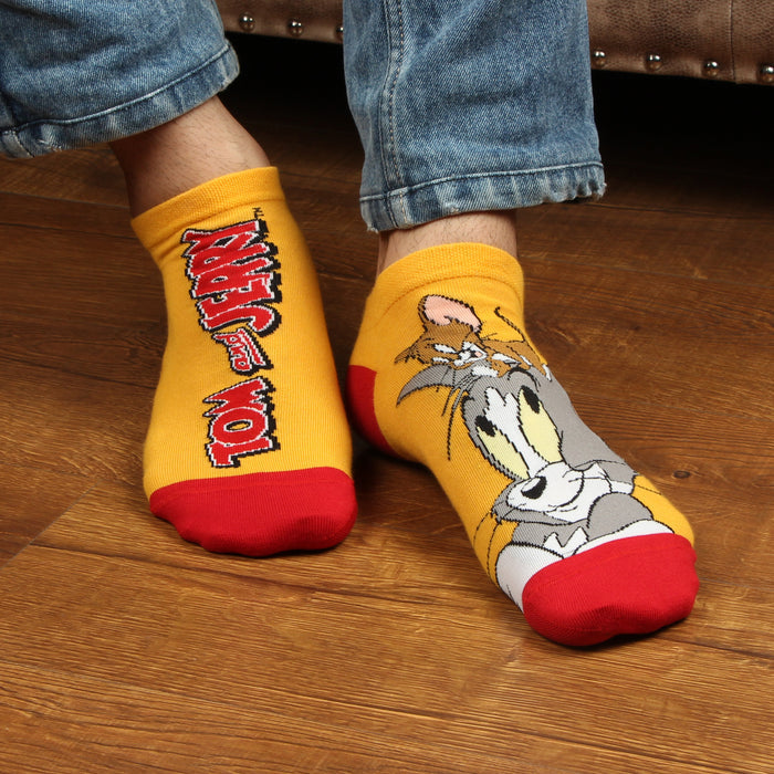 Tom & Jerry Unisex Cotton Socks