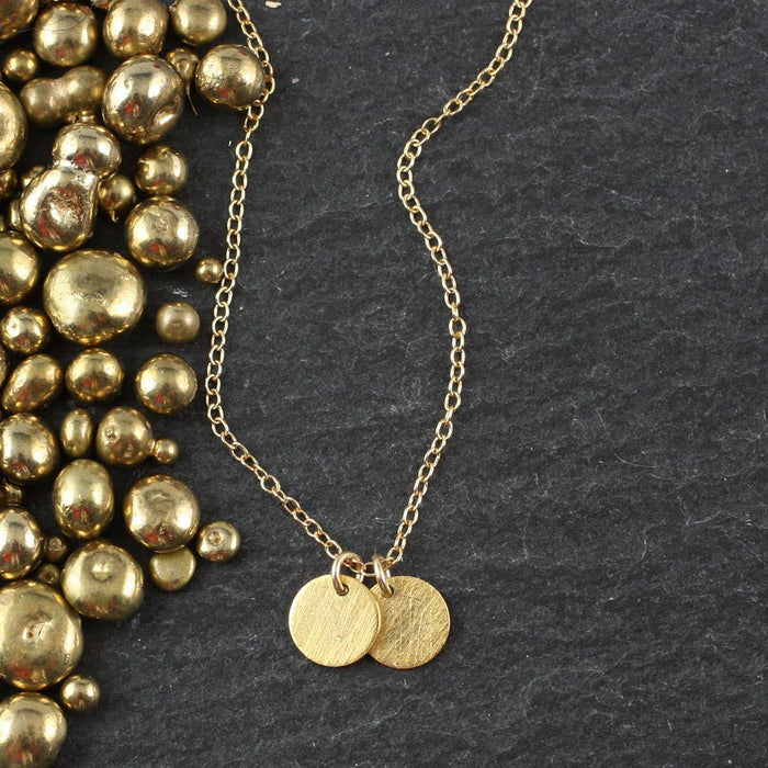Two Tiny Dot Necklace