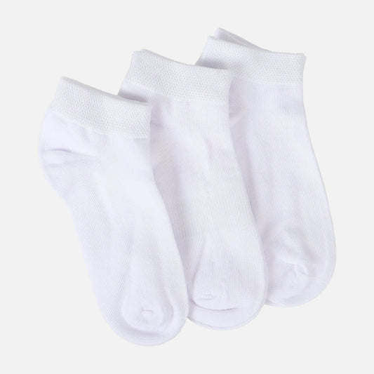 Unisex School Ankle Socks 3 Pairs