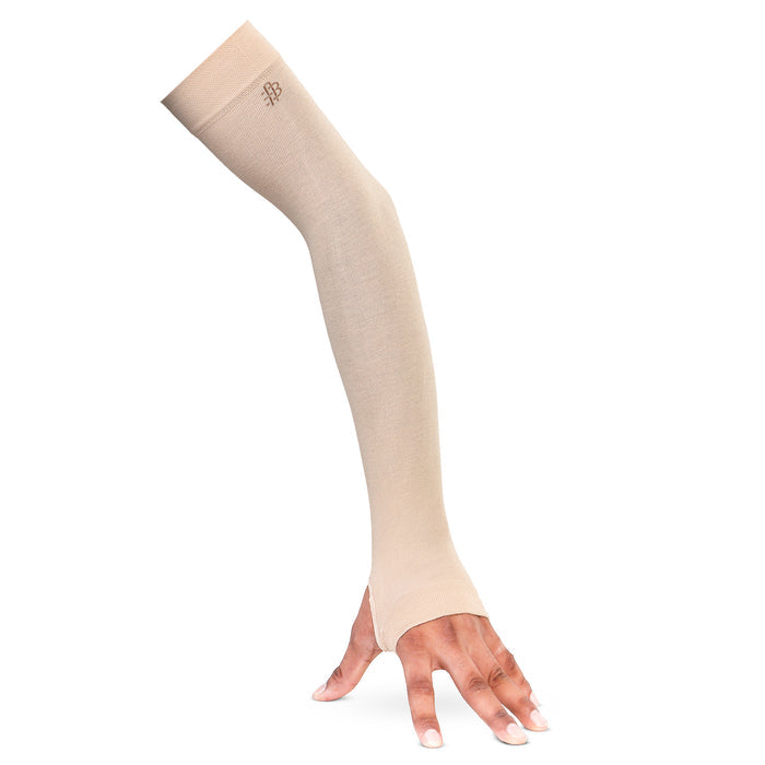 Unisex UV Sun Protection Black/Skin Arm Shield - Pack of 2