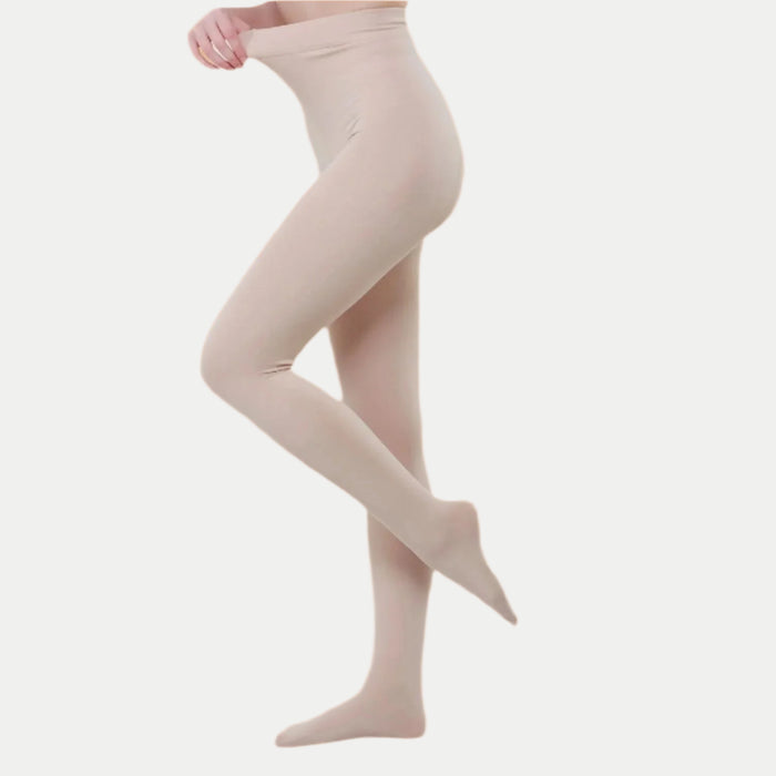 Warm Velvet Tights for Girls (Skin)