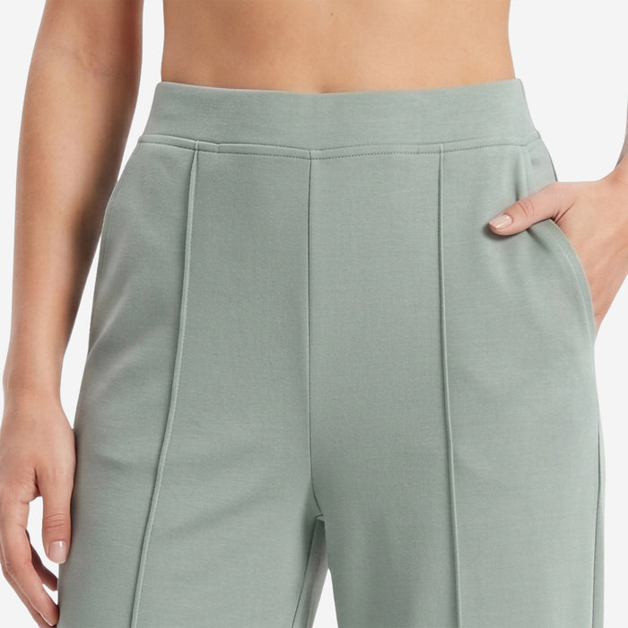 Women High Waist Straight Fit Korean Pants (Lt.Grey)