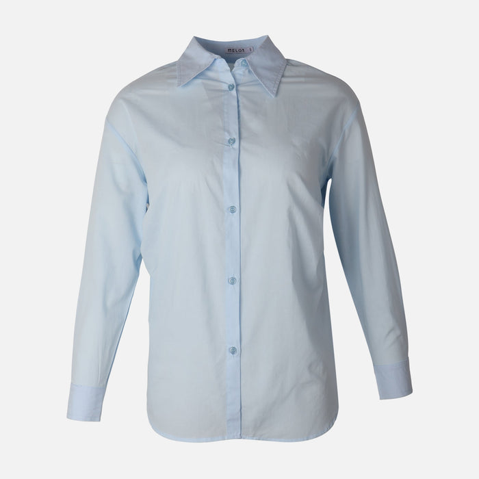 Women Poplin Oversize Shirt