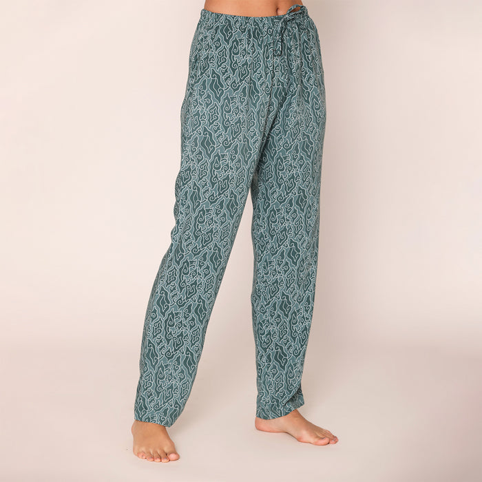 Women Printed Lower With Drawstring