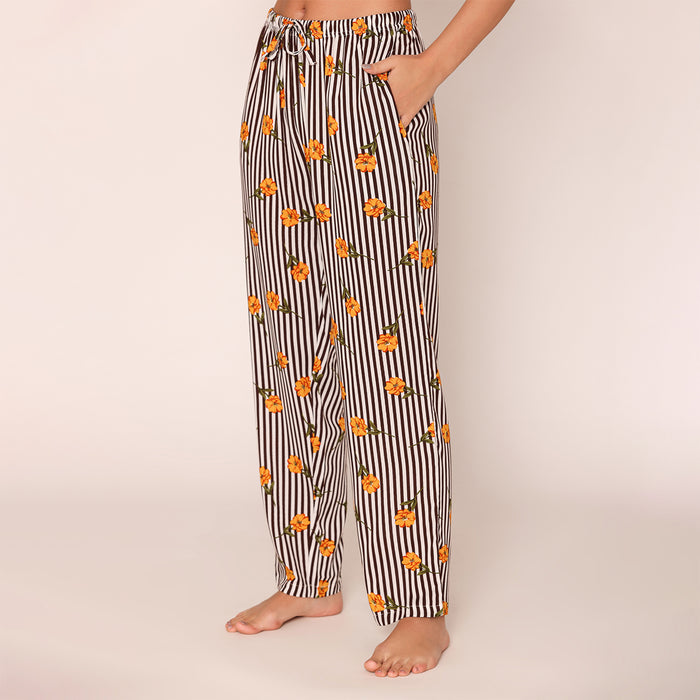 Women Printed Lower With Drawstring