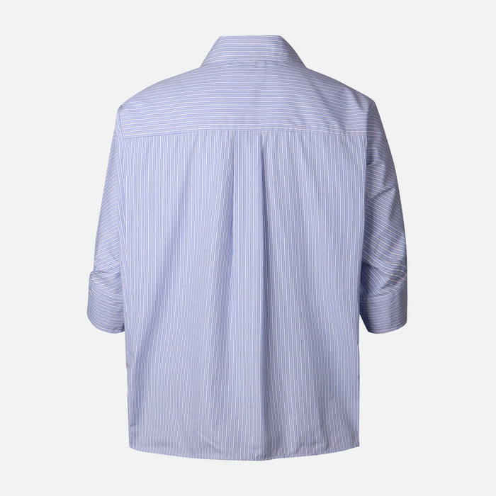 Women Striped Oversize Shirt