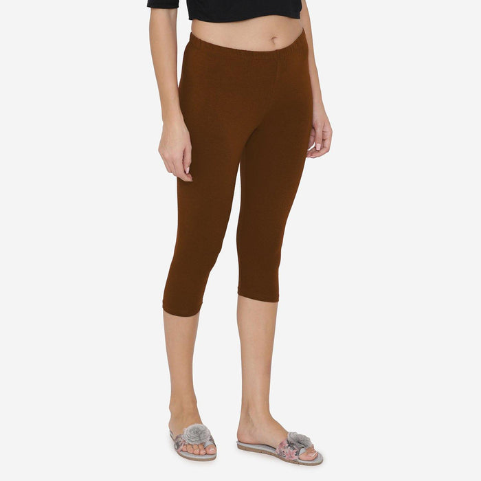 Women Capri  Legging In Cotton