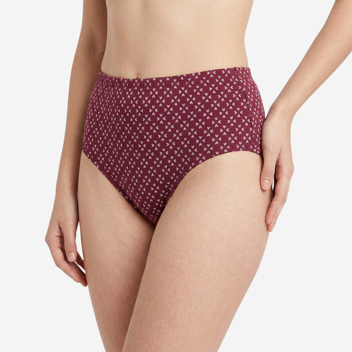 Women's Cotton Mid-Waist Full Coverage Printed Hipster Panties - (Pack of 3)