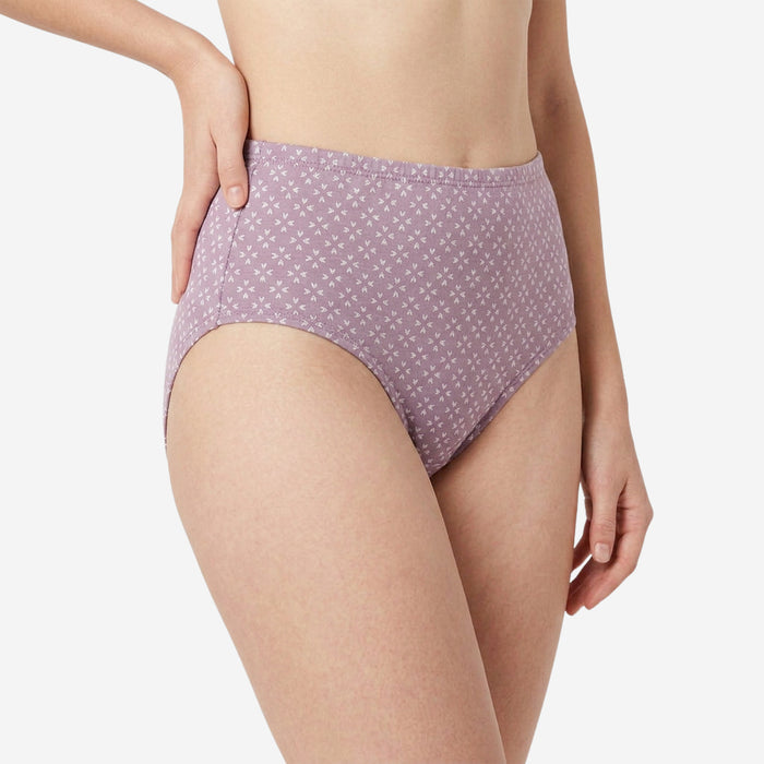 Women's Cotton Mid-Waist Full Coverage Printed Hipster Panties - (Pack of 3)